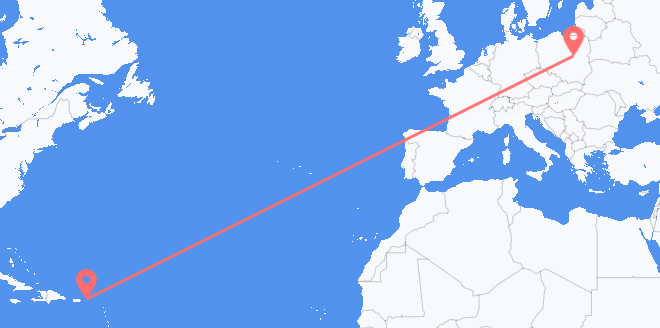 British Virgin Islands to Poland