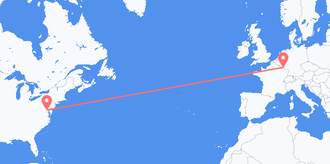 美国 到卢森堡市