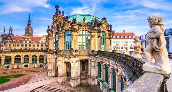 Photo of Zwinger palace, art gallery and museum in Dresden, Germany.