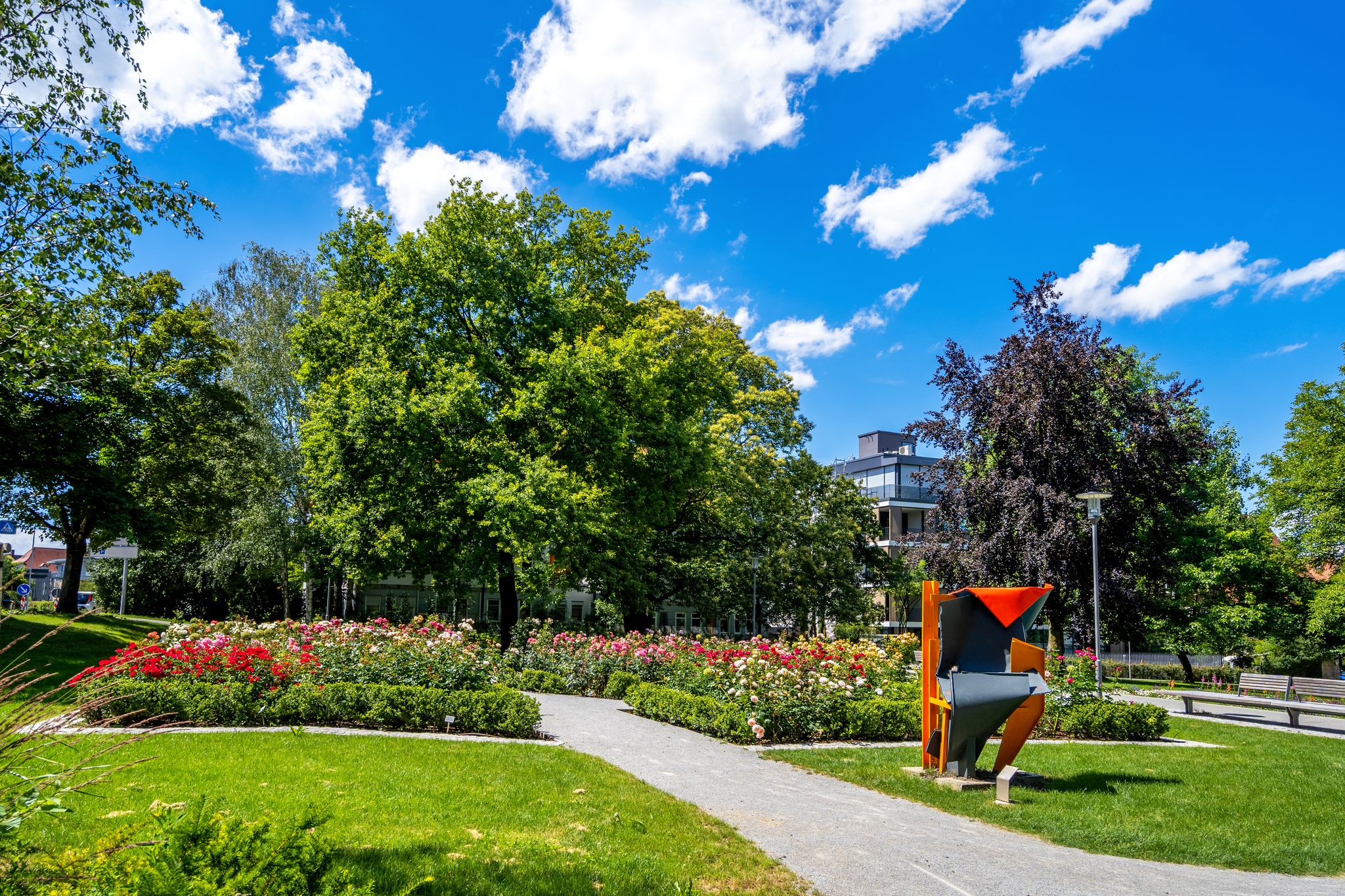 City garden of Schorndorf, Germany
