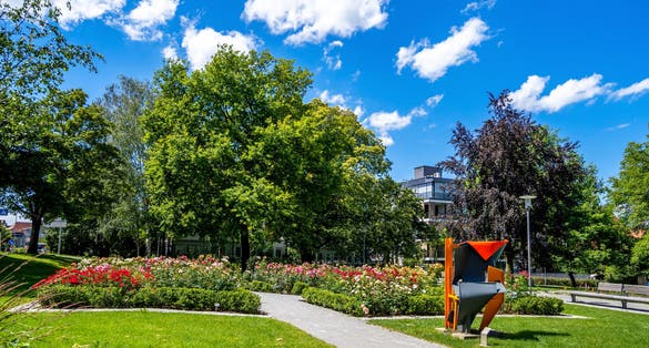 City garden of Schorndorf, Germany