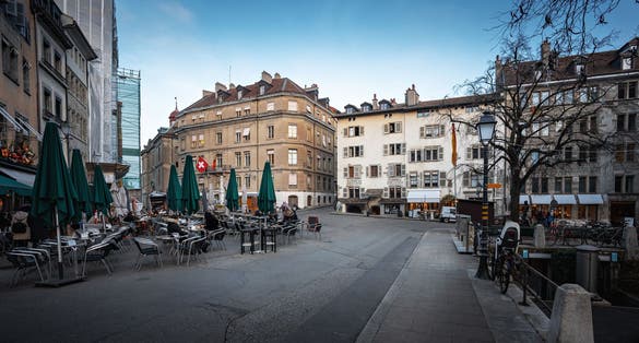 photo of Place du Bourg-de-Four City Square in Geneva, Switzerland.