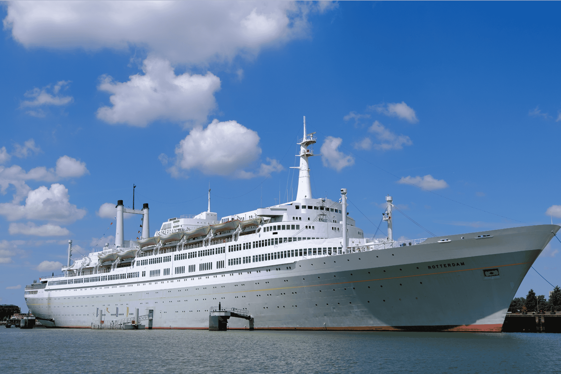 Rotterdam: Steamship Rotterdam Audio Tour Entry Ticket