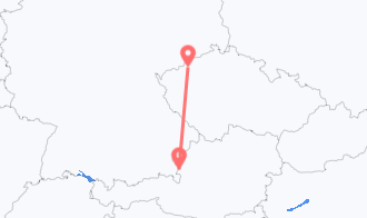 Train tickets from Salzburg to Chomutov