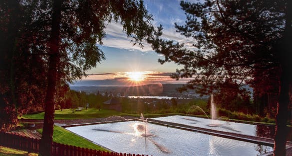 View of Lake Vattern ,Jonkoping, Sweden.