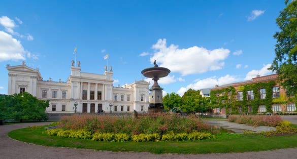 photo of Lundagård park in Lund, Sweden.