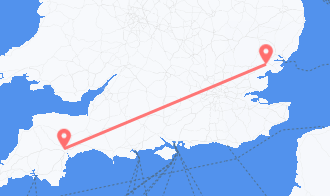 Train tickets from Exeter to Colchester