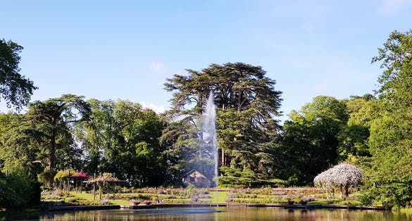 photo of Parc Floral de la Source in Orléans, France.