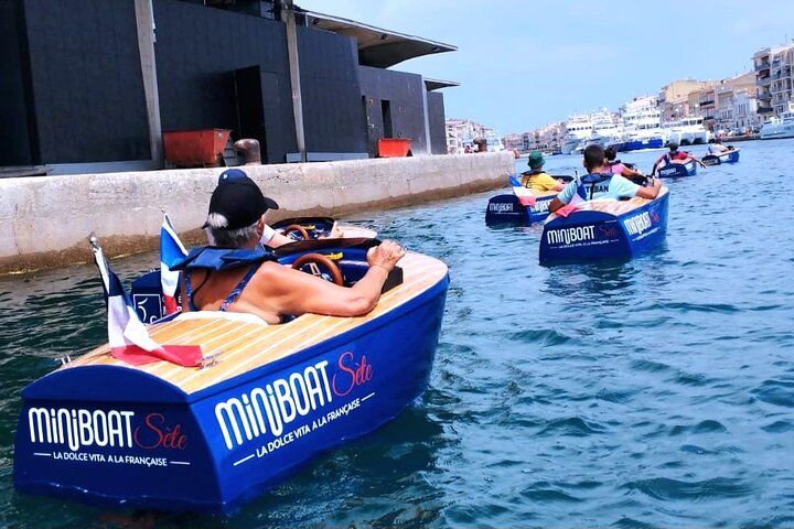 Sète by Miniboat Guided Ecotour