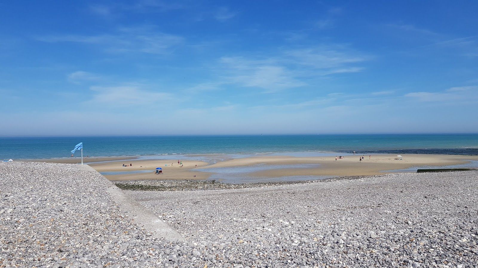 Plage de Quiberville-sur-Mer, Quiberville, Dieppe, Seine-Maritime, Normandy, Metropolitan France, France