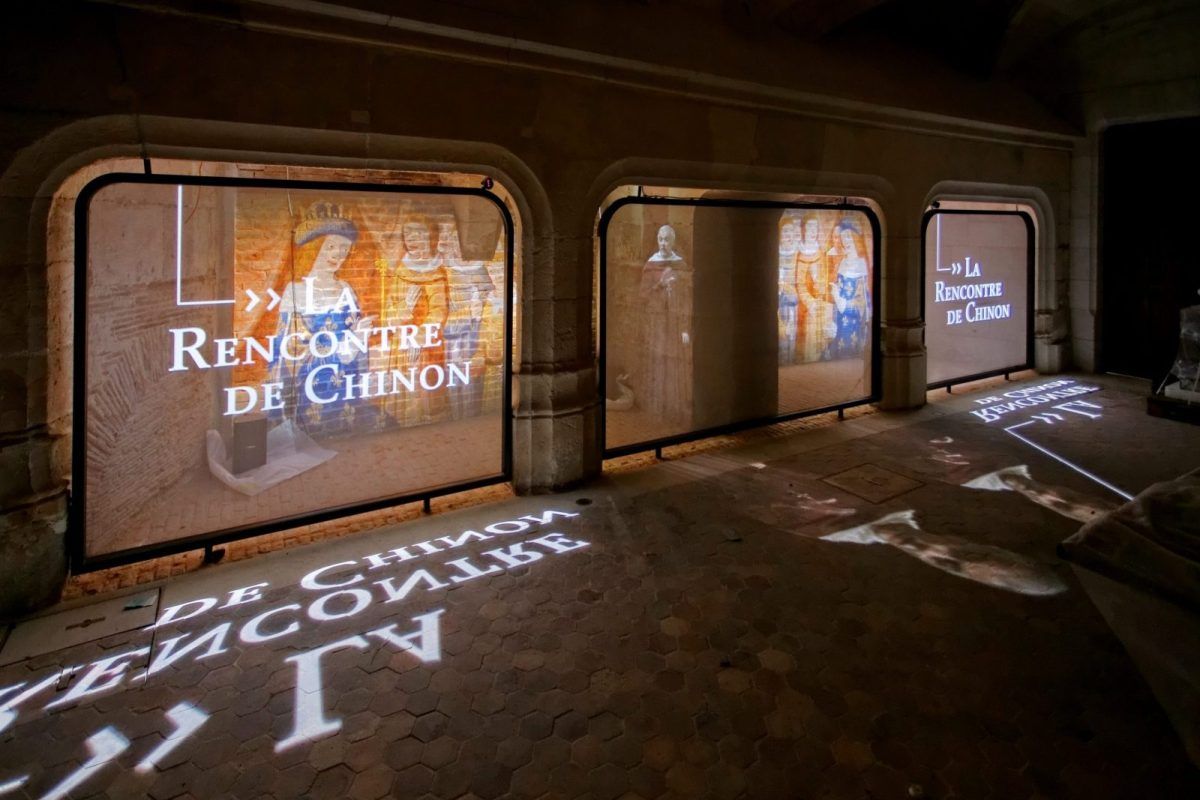 The Historial Jeanne d'Arc (Joan of Arc Museum) is located in the Archbishop's palace in Rouen