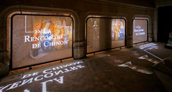 The Historial Jeanne d'Arc (Joan of Arc Museum) is located in the Archbishop's palace in Rouen