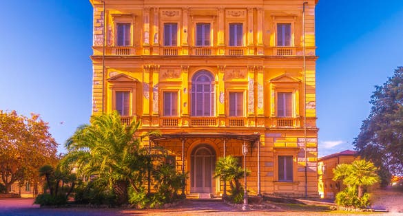 photo of View of Villa Mimbelli, Museo Civico Giovanni Fattori in Livorno, Tuscany.
