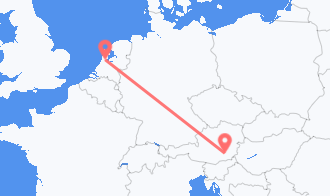 Train tickets from Graz to Amsterdam