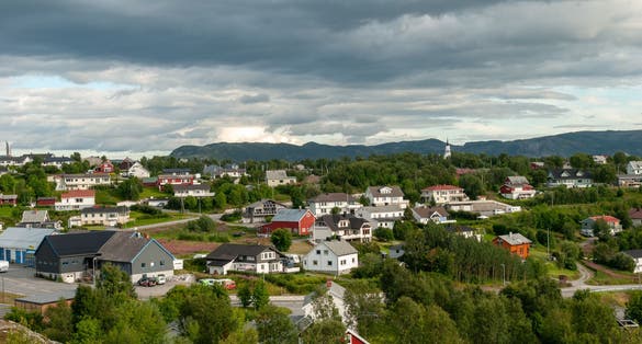 The scenery of Alta, Norway.