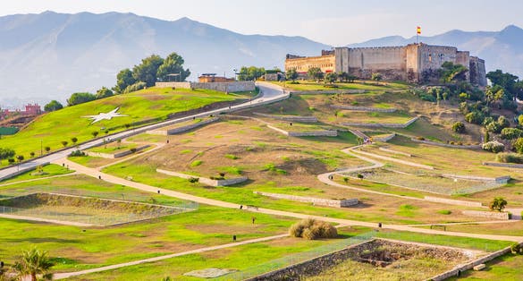 photo of The Castillo de Sohail is located right at the mouth of the Fuengirola River in Fuengirola, Malaga, Spain.