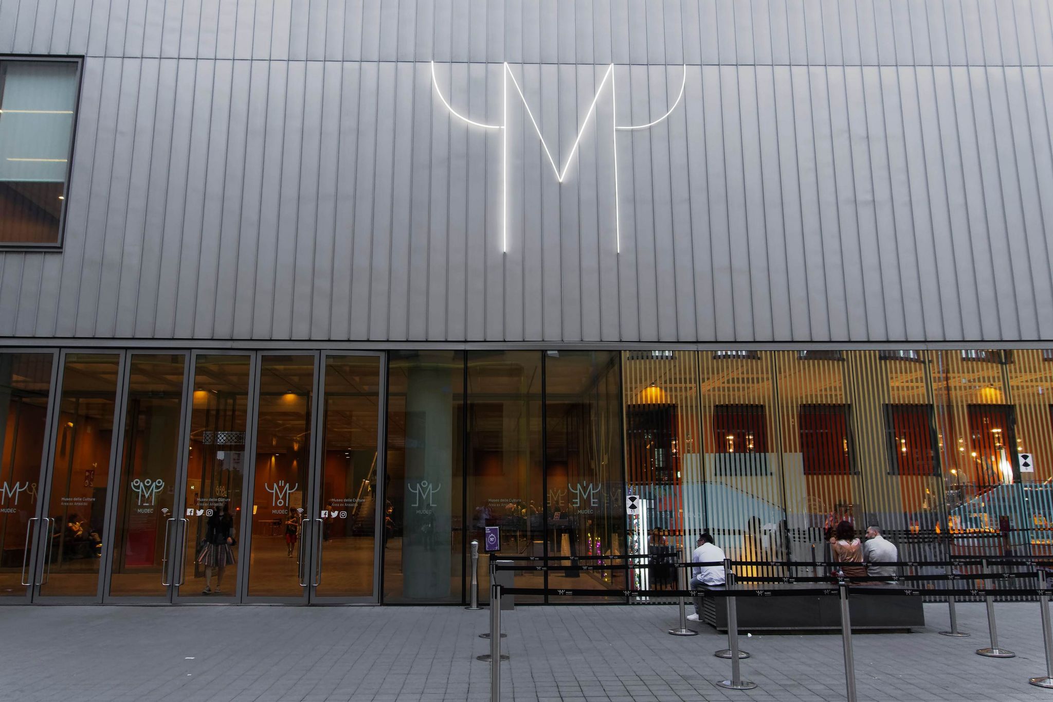 photo of view of MUDEC - Museum of Cultures, Milan, Italy.