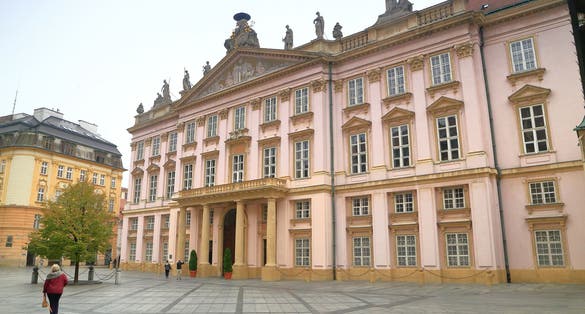 Photo of Beautiful building of the Primate's Palace, Bratislava, Slovakia.