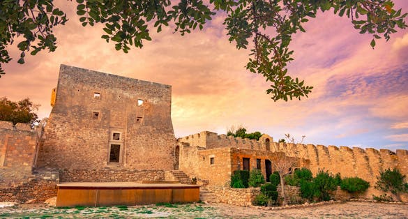 Photo of the historic venetian fort of Kazarma, Sitia, Crete.