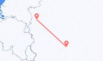 Train tickets from Frankfurt to Krefeld