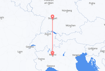 Milan to Stuttgart