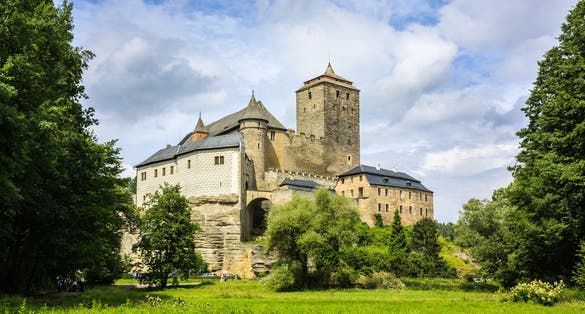 Photo of Kost castle, Bohemian paradise, Czech republic.