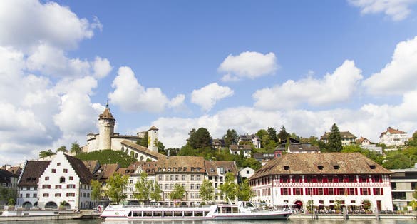 photo of view of Schaffhausen, Switzerland.