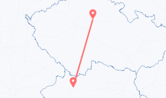 Train tickets from Hörsching to Nymburk