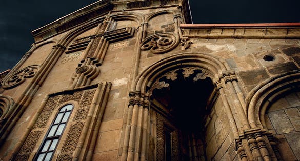 Eleventh century Georgian Cathedral Samtavisi