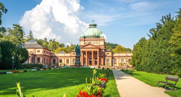 photo of view of Orangery, Bad Homburg vor der Höhe, Hessen, Germany.