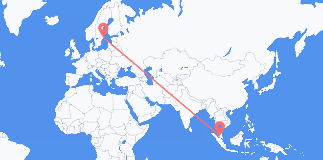 马来西亚 目的地 瑞典