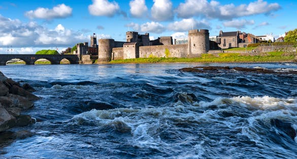 photo of King Johns Castle Limerick City .