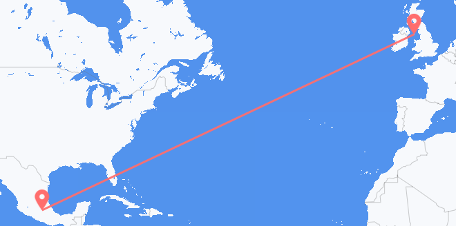 México a Isla de Man