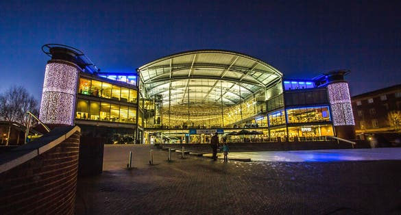 photo of view of Norwich, England.