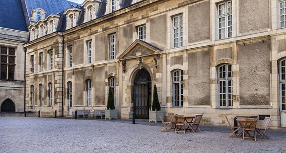 Palace of Tau (Palais du Tau) in Reims, was the palace of the Archbishop of Reims. Champagne-ardenne, France.
