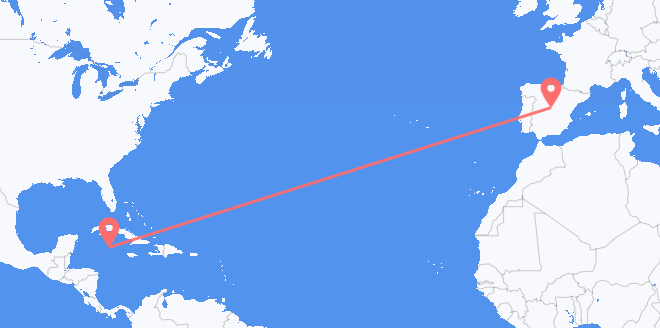 Cayman Islands to Spain