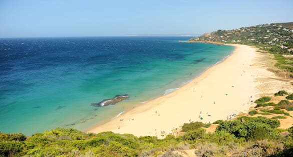 The Germans Beach (Playa de los Alemanes) in Zahara de los Atunes, Cadiz coast.