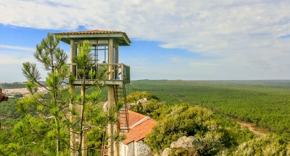 Monte de Sao Bras or Sao Bartolomeu - Nazare - Portugal