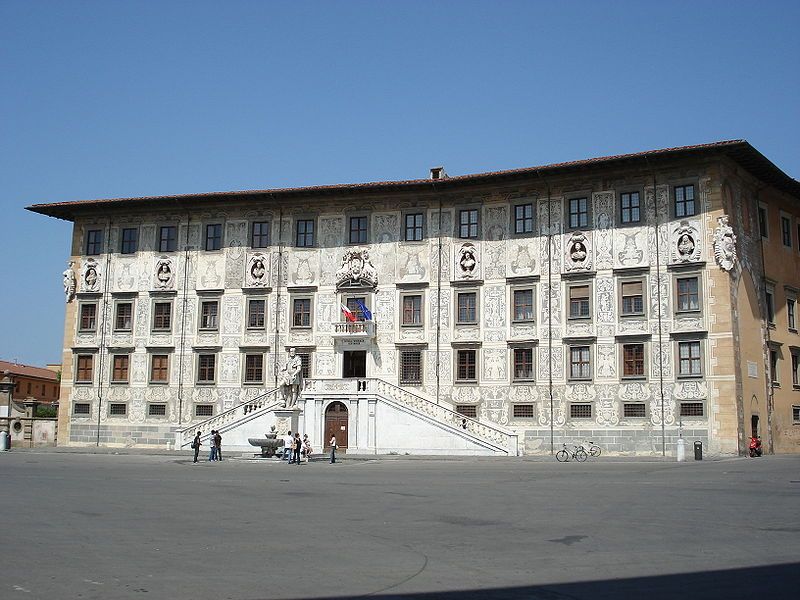 photo of view of Palazzo della Carovana, Pisa, Italy.
