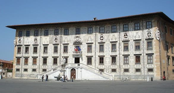 photo of view of Palazzo della Carovana, Pisa, Italy.