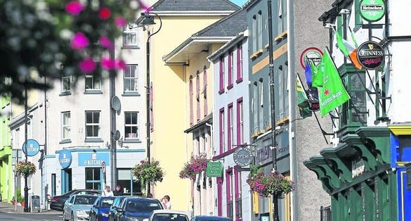 photo of view of Letterkenny, Ireland.