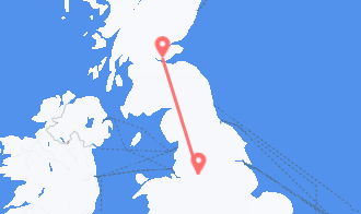Train tickets from New Mills to Dunfermline