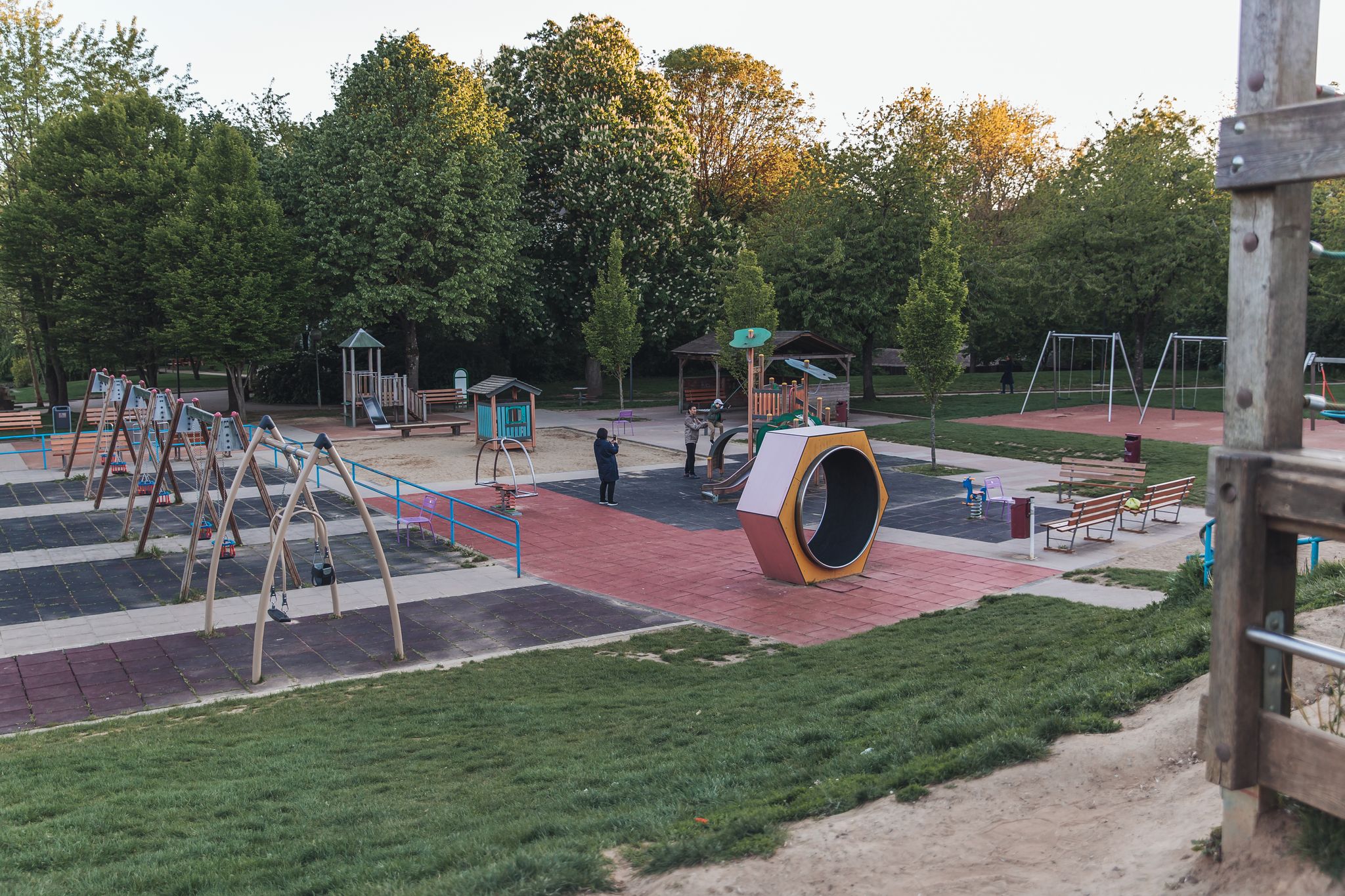 photo of Luxembourg-May 2019: The nice parc de merl garden in Luxembourg city.