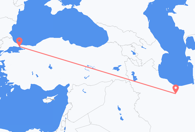 Tehran to Istanbul