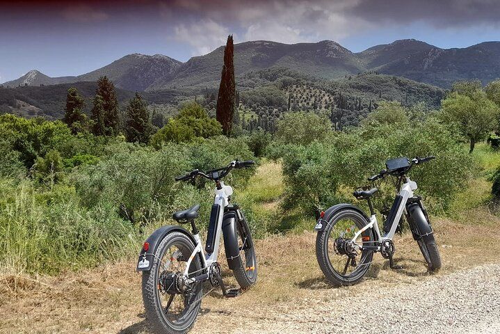 Electric Fat Bike Self Guided Tour Discover North Corfu 