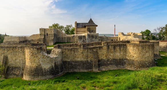 Photo of Seat fortress of Suceava, in the historical region of Bukovina, Romania.