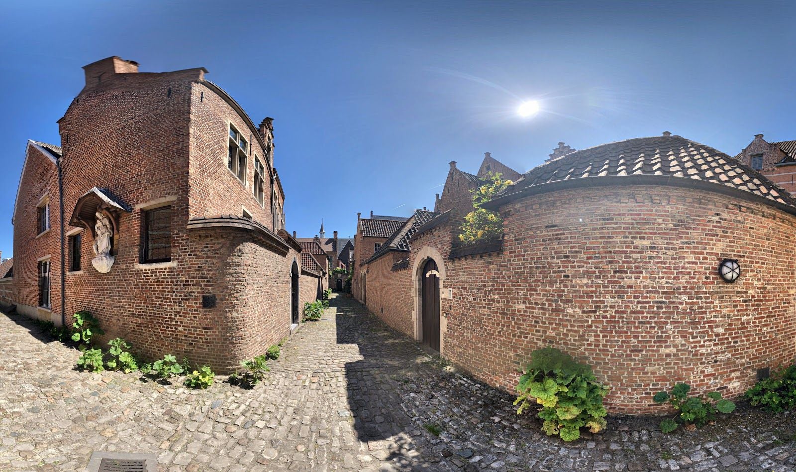 béguinage of Antwerp, Antwerp, Flanders, Belgium