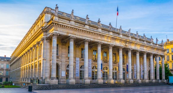 photo of the National Opera of Bordeaux in Bordeaux, France.