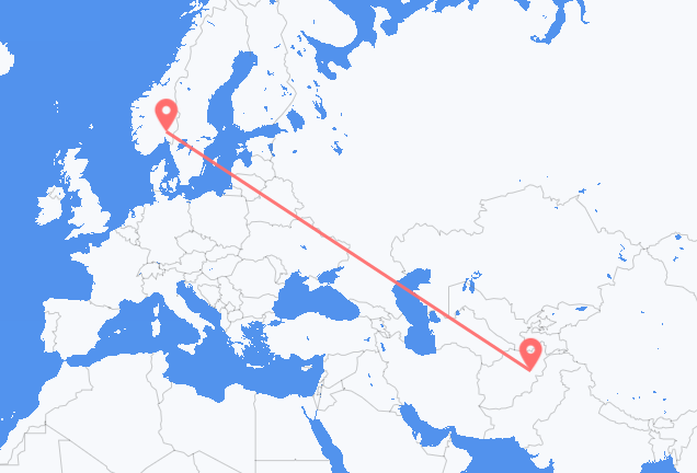 Kabul to Oslo