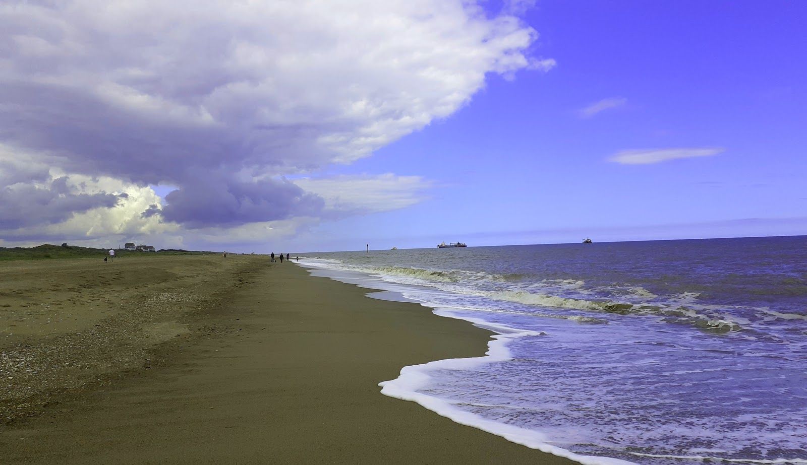 Wolla Bank Beach, Anderby, East Lindsey, Lincolnshire, East Midlands, England, United Kingdom